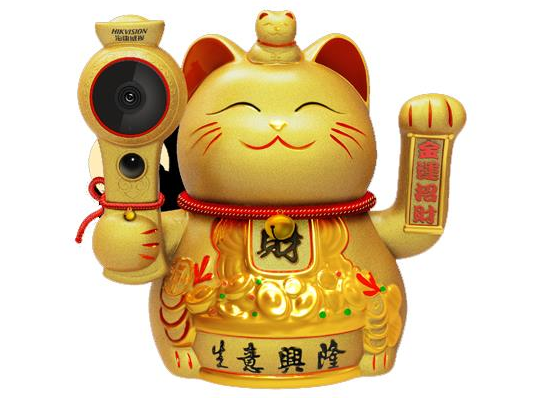 200 萬 1/2.7＂ CMOS 無線招財貓網絡攝像機